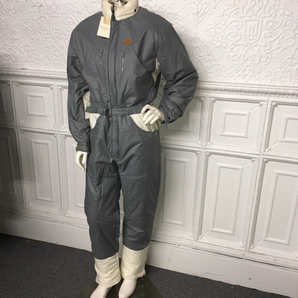Gucci Pants - Gucci New 1980’s Rare Grey Ski Suit